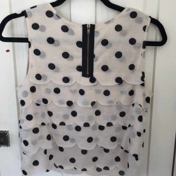 Crop Top poka-dot🖤 - Picture 2 of 3